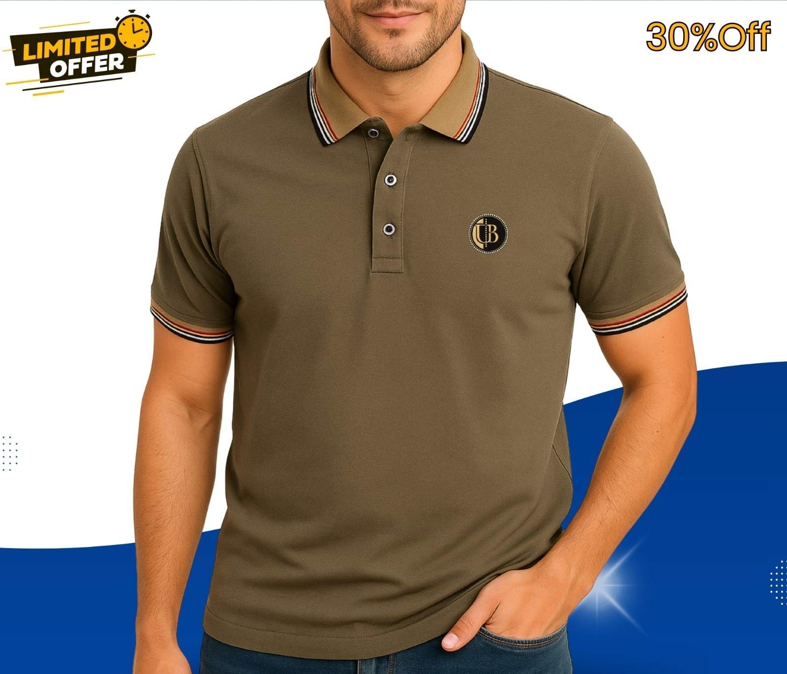 BURBERRY Polo Shirt Combo ( 3 Pieces )